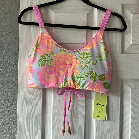 Maaji reversible lace up back bikini top - Picture 3 of 10